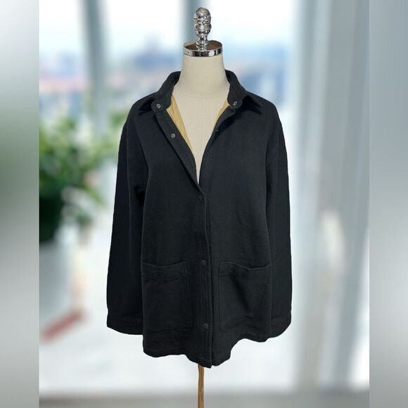 The North Face Valley Twill Utility Button Down Flannel Jacket Coat Parka Size L - Picture 2 of 12